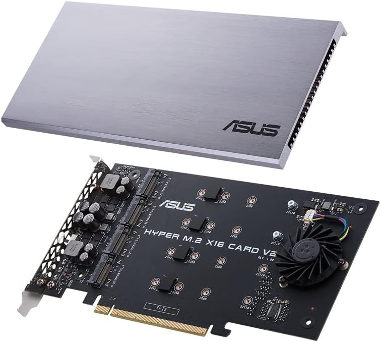 Контролер ASUS Hyper M.2 x16 PCIe 3.0 x4 Expansion Card V2