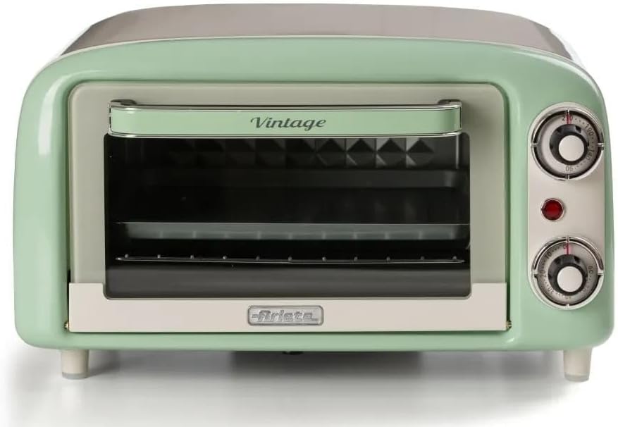 Мини Фурна Ariete Vintage 10L 230°C Stainless Steel 800W 3919 Зелена