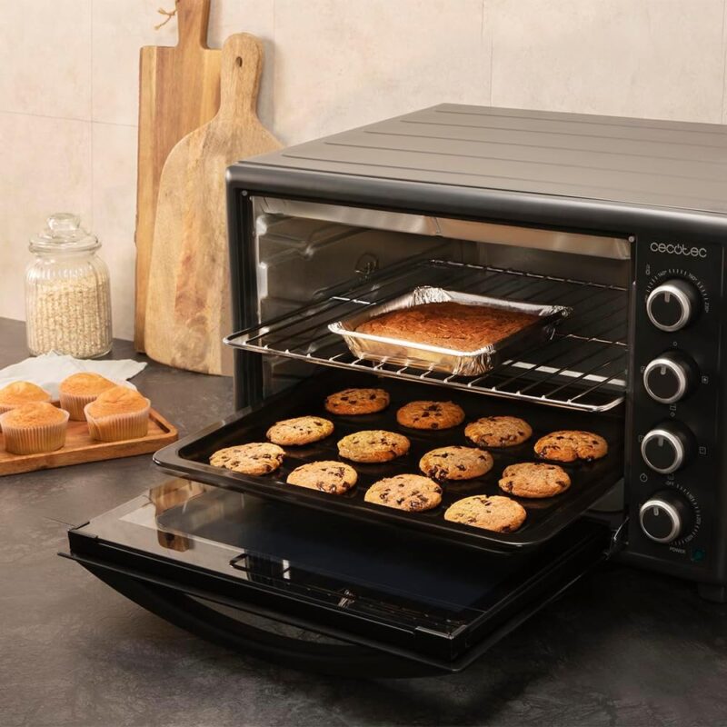 Мини Фурна Cecotec Bake&Toast 6090 Black Gyro 60L 2200W 1