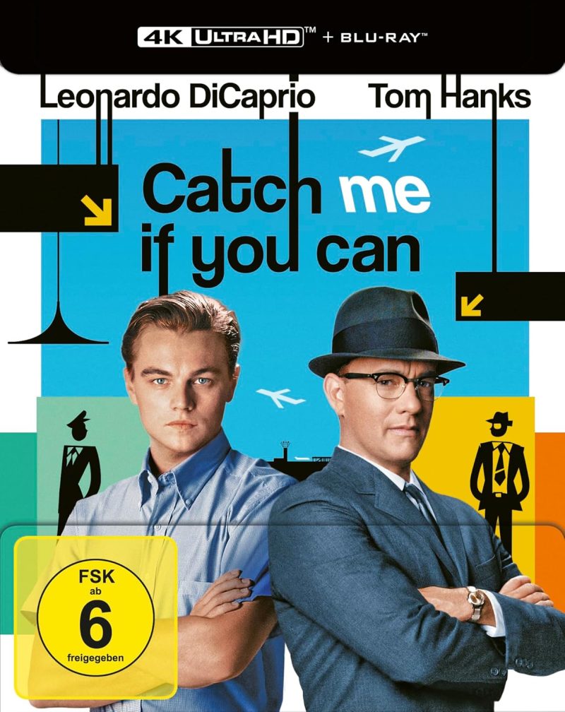 Catch Me If You Can (Хвани ме, ако можеш) 4K Ultra HD + Blu-Ray Steelbook