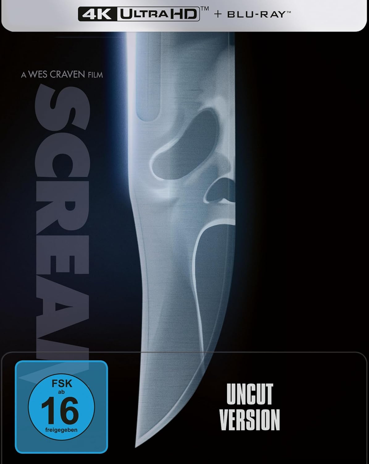 Scream (Писък) 4K Ultra HD + Blu-Ray Steelbook