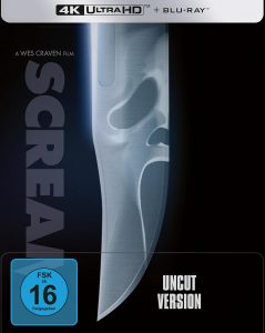 Scream (Писък) 4K Ultra HD + Blu-Ray Steelbook