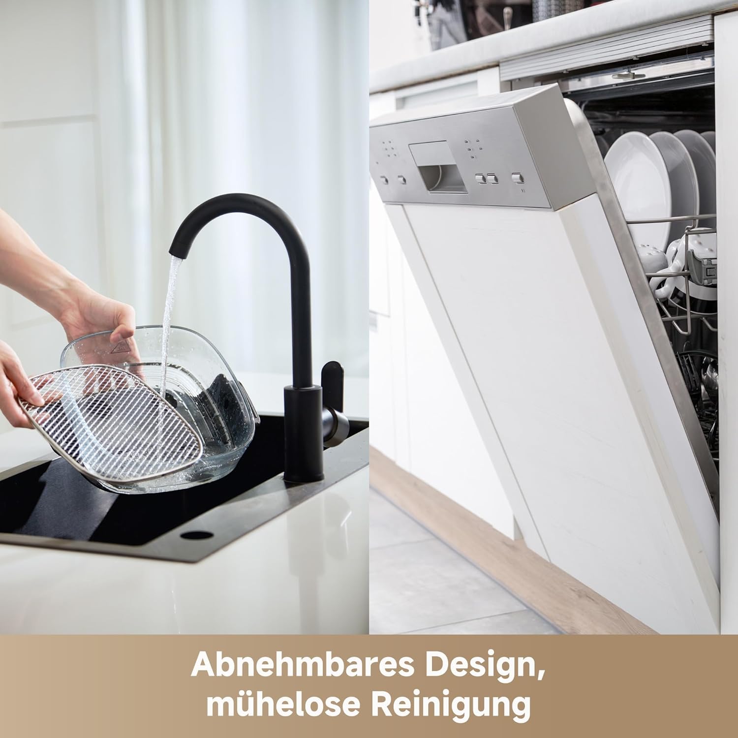 Еър Фрайър Dreame Tasti 5-in-1 Portable Glass Air Fryer 2.5L + 4.5L - Image 6