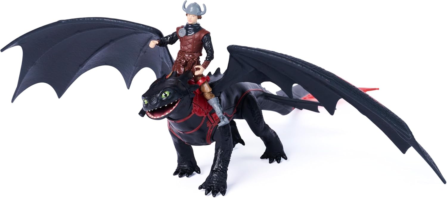 DreamWorks - Играчка Как да си дресираш дракон Toothless & Hiccup
